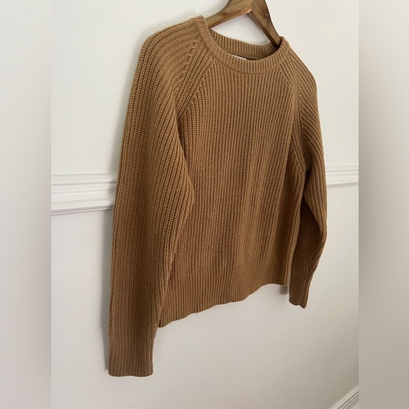 CALLAHAN knitwear Revolve sweater xs tan dark beige knit top - Picture 4 of 5